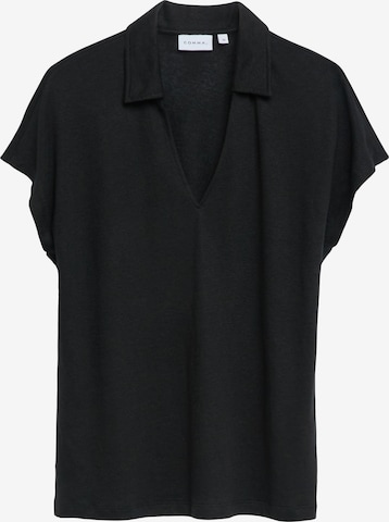 COMMA Poloshirt in Schwarz: Vorderseite