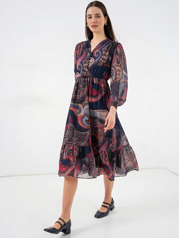 Robe 'Midi' Bigdart en mélange de couleurs