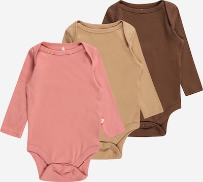 GAP Sparkebukse/body i mørk beige / sjokolade / rosa, Produktvisning