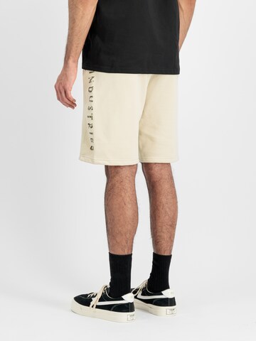 ALPHA INDUSTRIES Regular Sporthose in Beige