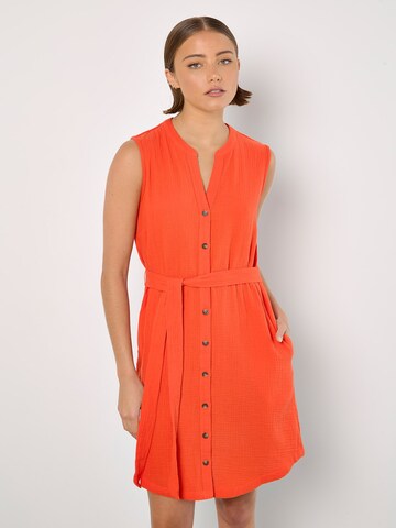 Apricot Dress ' ' in Orange: front