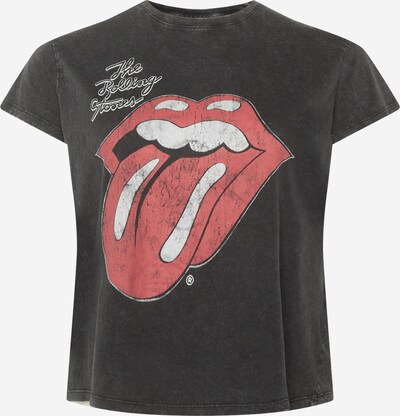 Cotton On Curve T-shirt en rouge / noir / blanc, Vue avec produit
