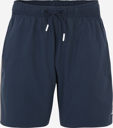 Shorts de bain 'Iconic' BOSS en bleu : devant