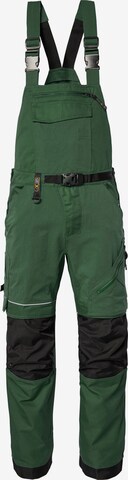 Expand Regular Overalls in Green: front
