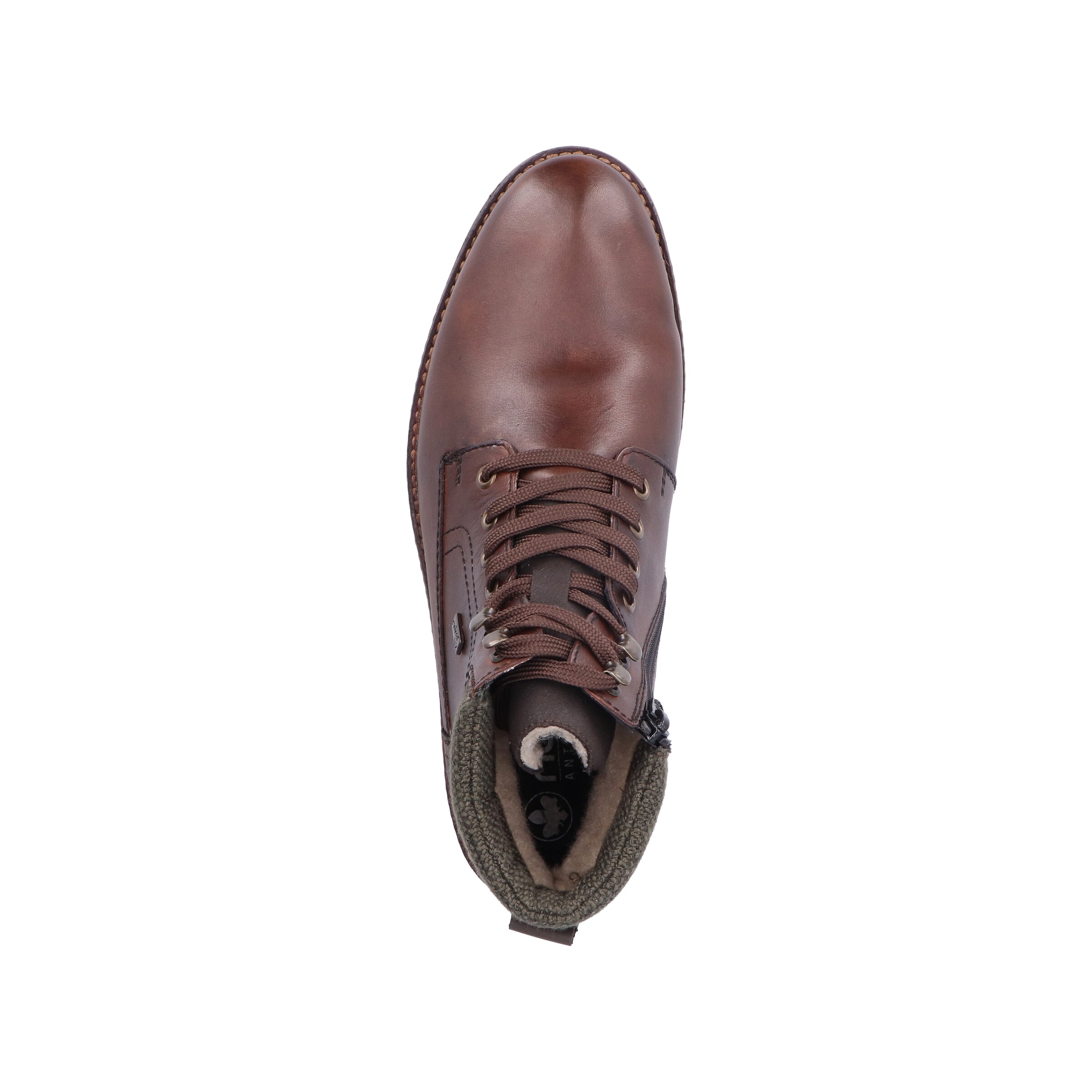 Bottines à lacets Rieker en marron