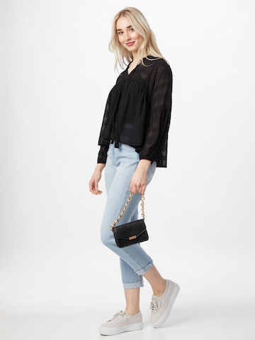 ONLY Blouse 'NEW ELISA' in Zwart