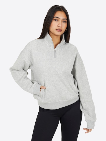 Felpa di BRAVE SOUL in grigio: frontale