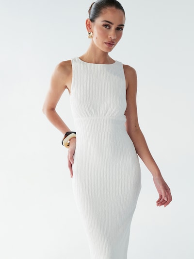 BWLDR Robe en blanc, Vue avec produit