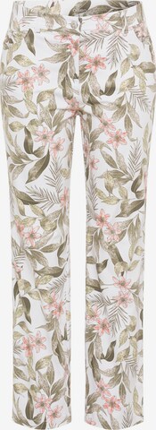 Olsen Regular Pants in Beige: front