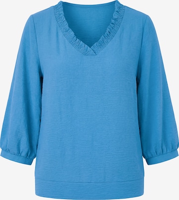 Chemisier usha BLACK LABEL en bleu : devant