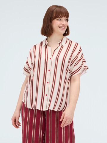 Chemisier Fiorella Rubino en beige