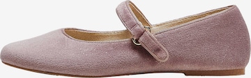 Ballerines 'ELVIRA' MANGO KIDS en rose : devant