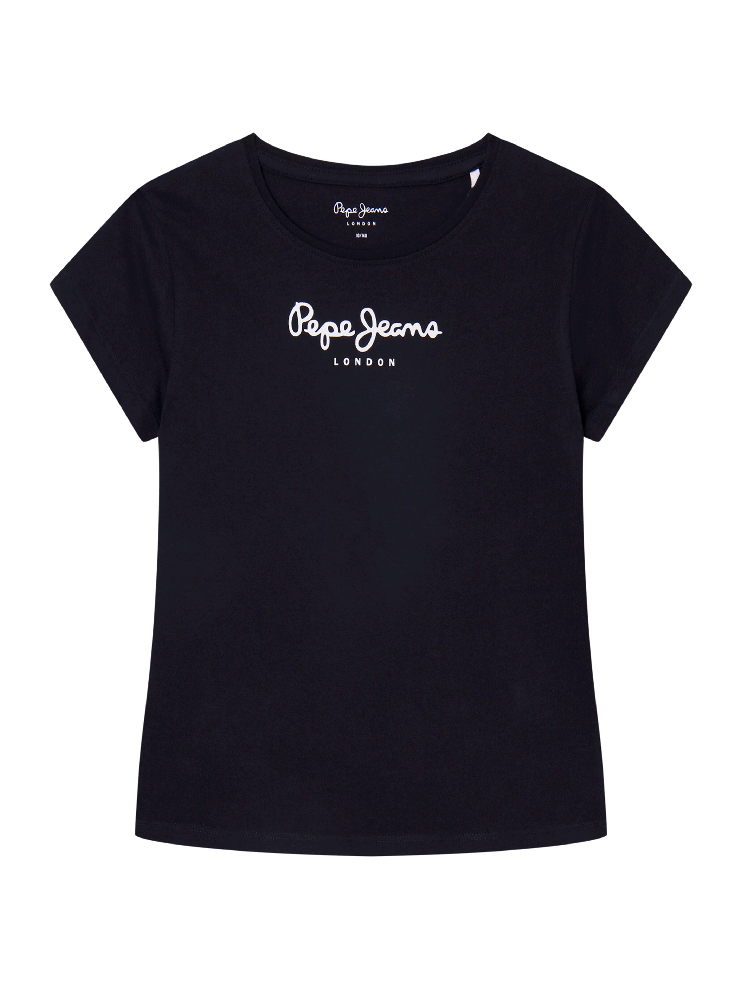 T-shirt Pepe Jeans Femme "Sisi Sailor" Bleu - 100% Coton, Coupe Basique - Neuf Avec étiquettes