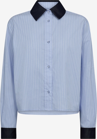 co'couture Pusero 'Nelson' värissä laivastonsininen / vaaleansininen / valkoinen, Tuotenäkymä