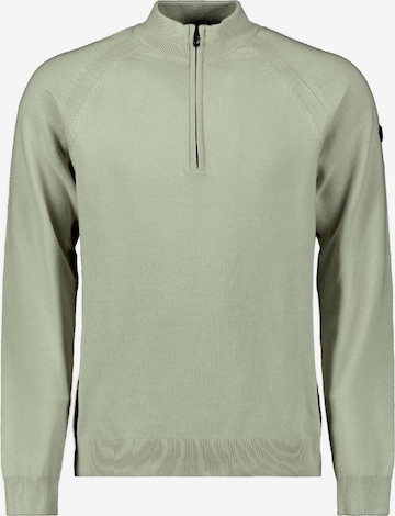 No Excess Sweater in Green: front