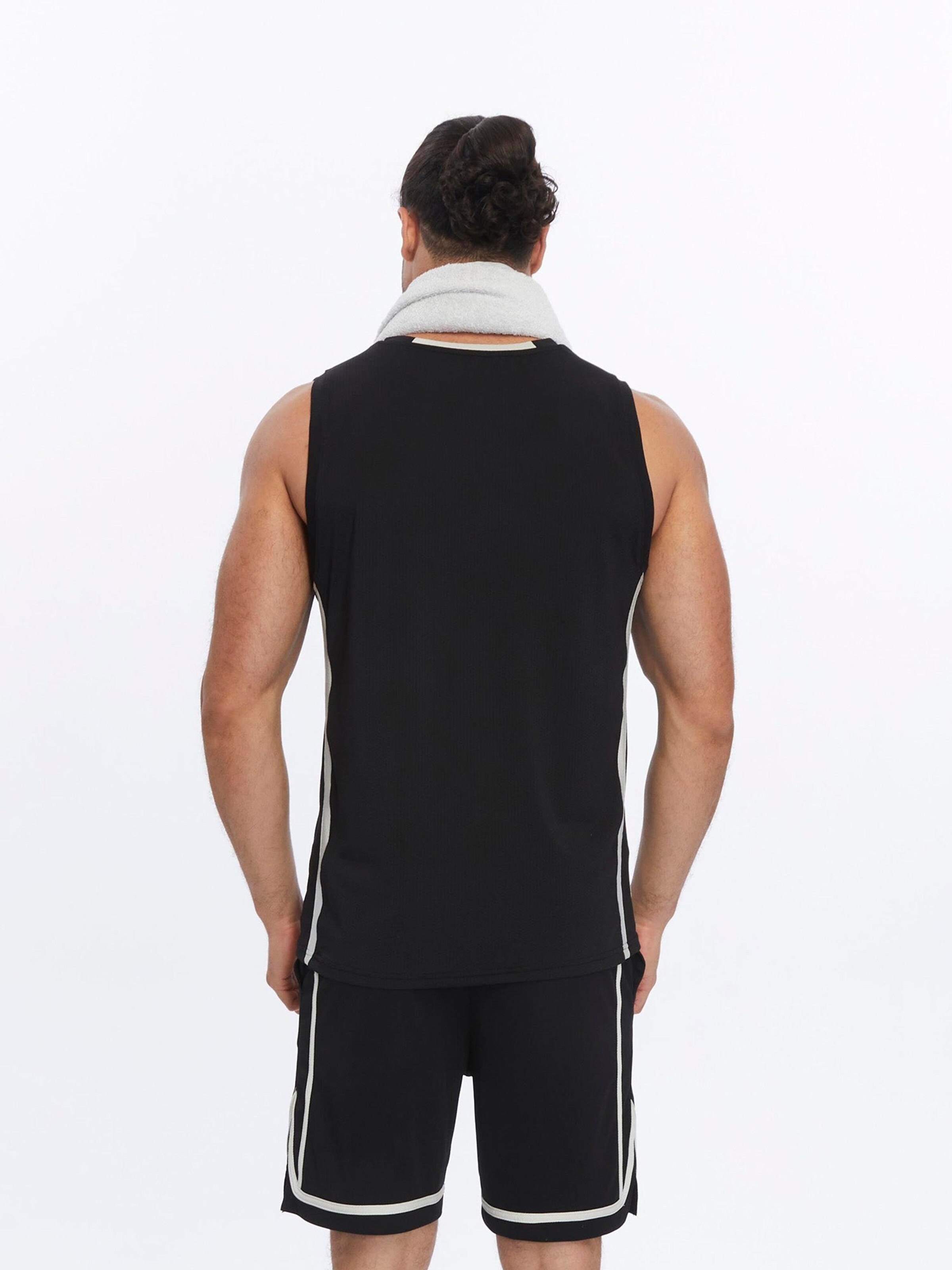 MOROTAI Funktionsshirt 'KANSEI CHROME'‌‌‌‌‌‌‌‌‌ in Schwarz