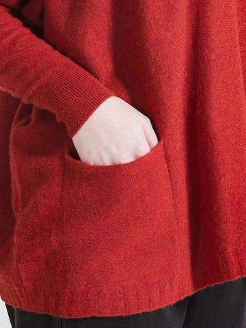 Pullover extra large di DEHA in arancione