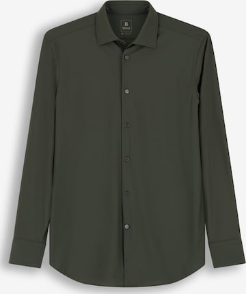 Chemise Boggi Milano en vert : devant