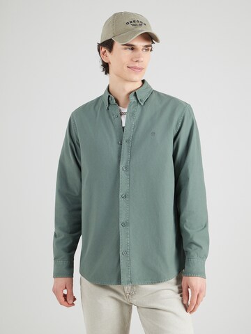Carhartt WIP Regularny krój Koszula 'Bolton' w kolorze zielony: przód