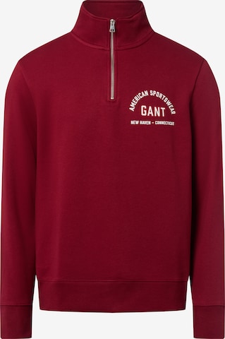 Sweat-shirt GANT en rouge : devant