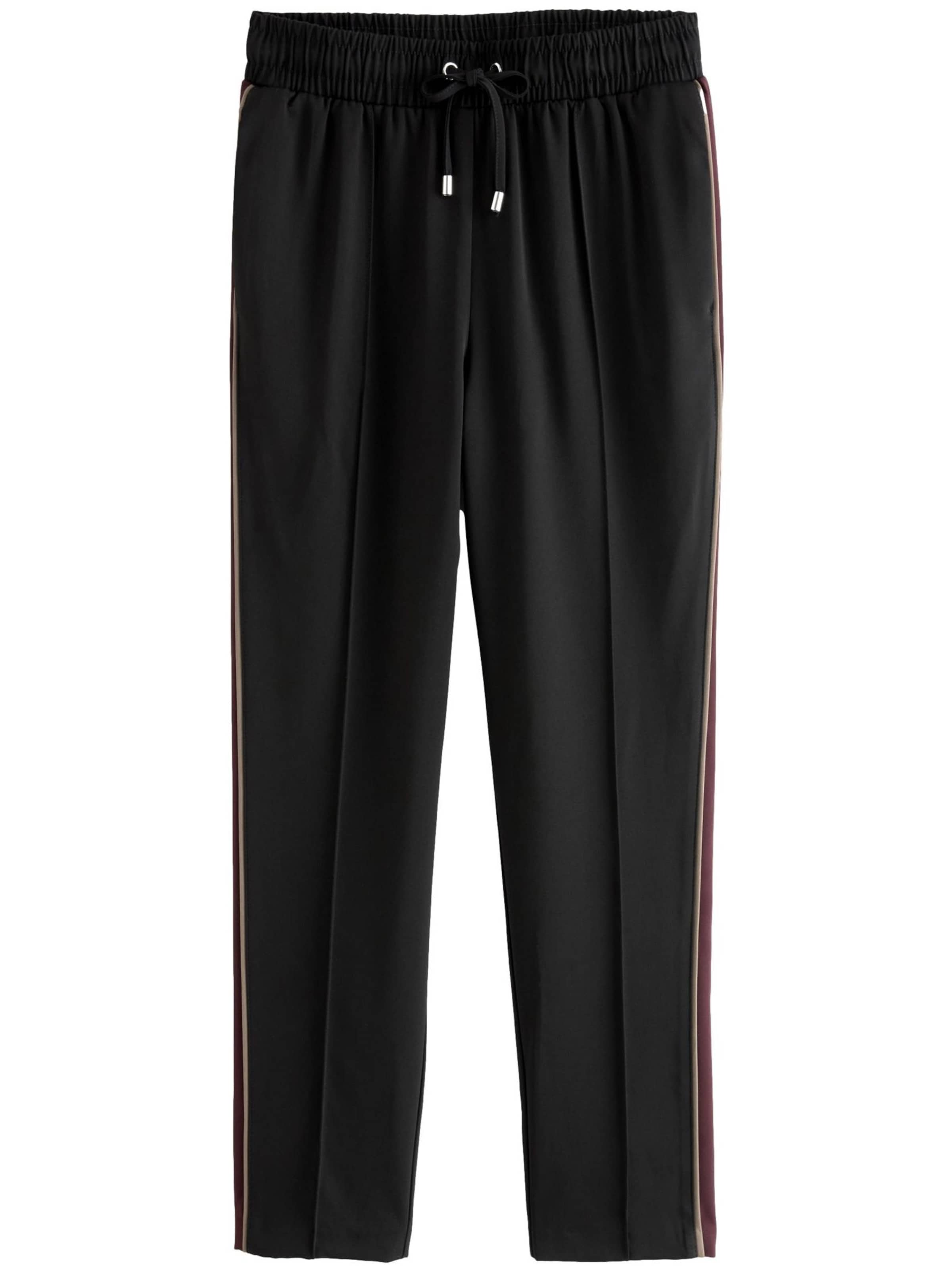 Next Regular Pants in Black: front