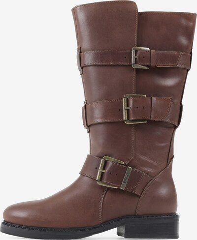 BRONX Boots ' New-Tough ' en marron, Vue avec produit