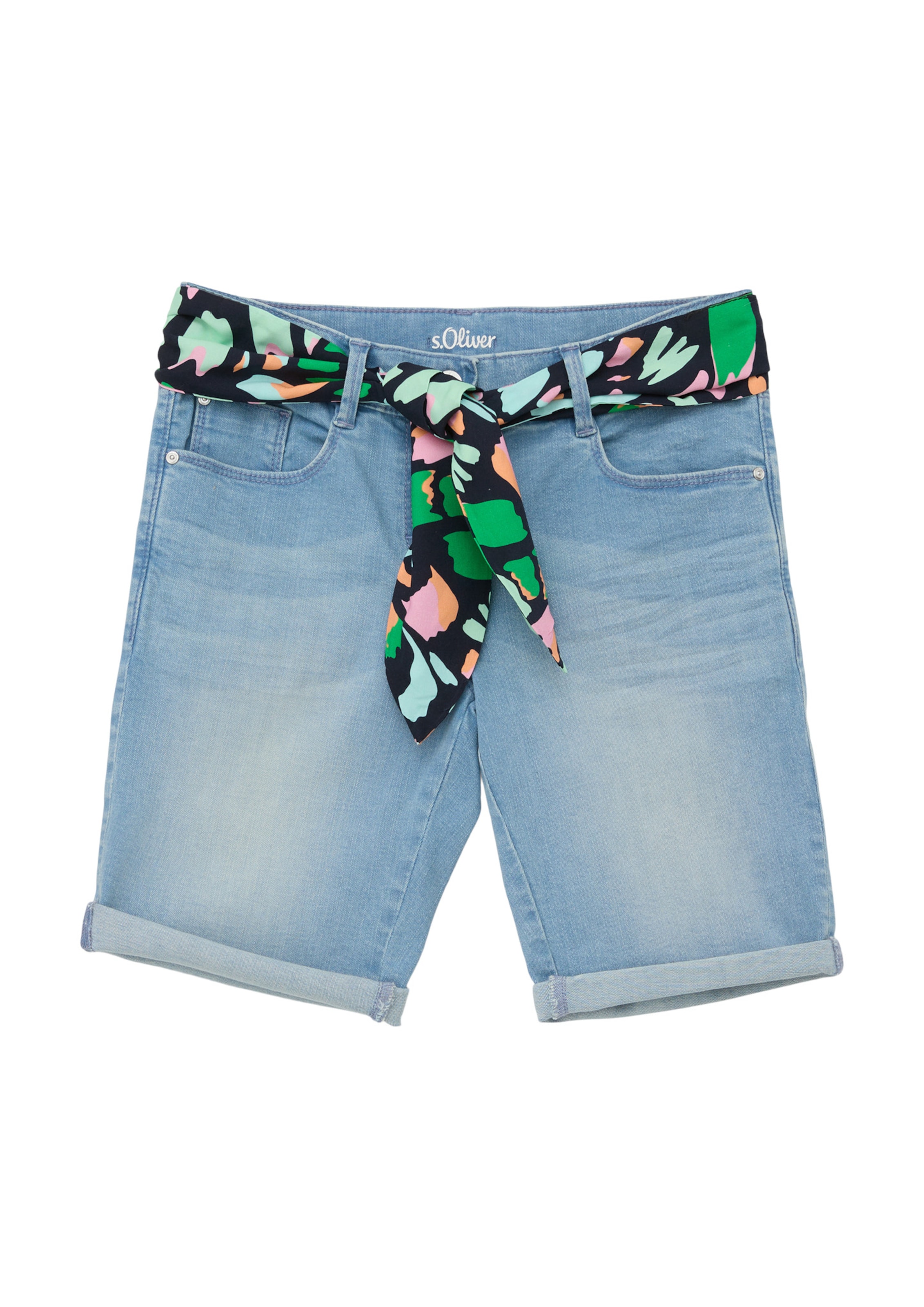 Regular Jean 'Suri' s.Oliver en bleu : devant