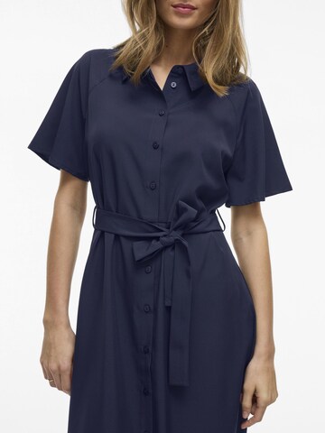 VILA Blousejurk in Blauw