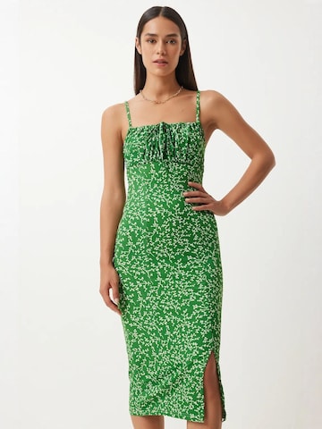 Happiness İstanbul Summer dress in Green: front