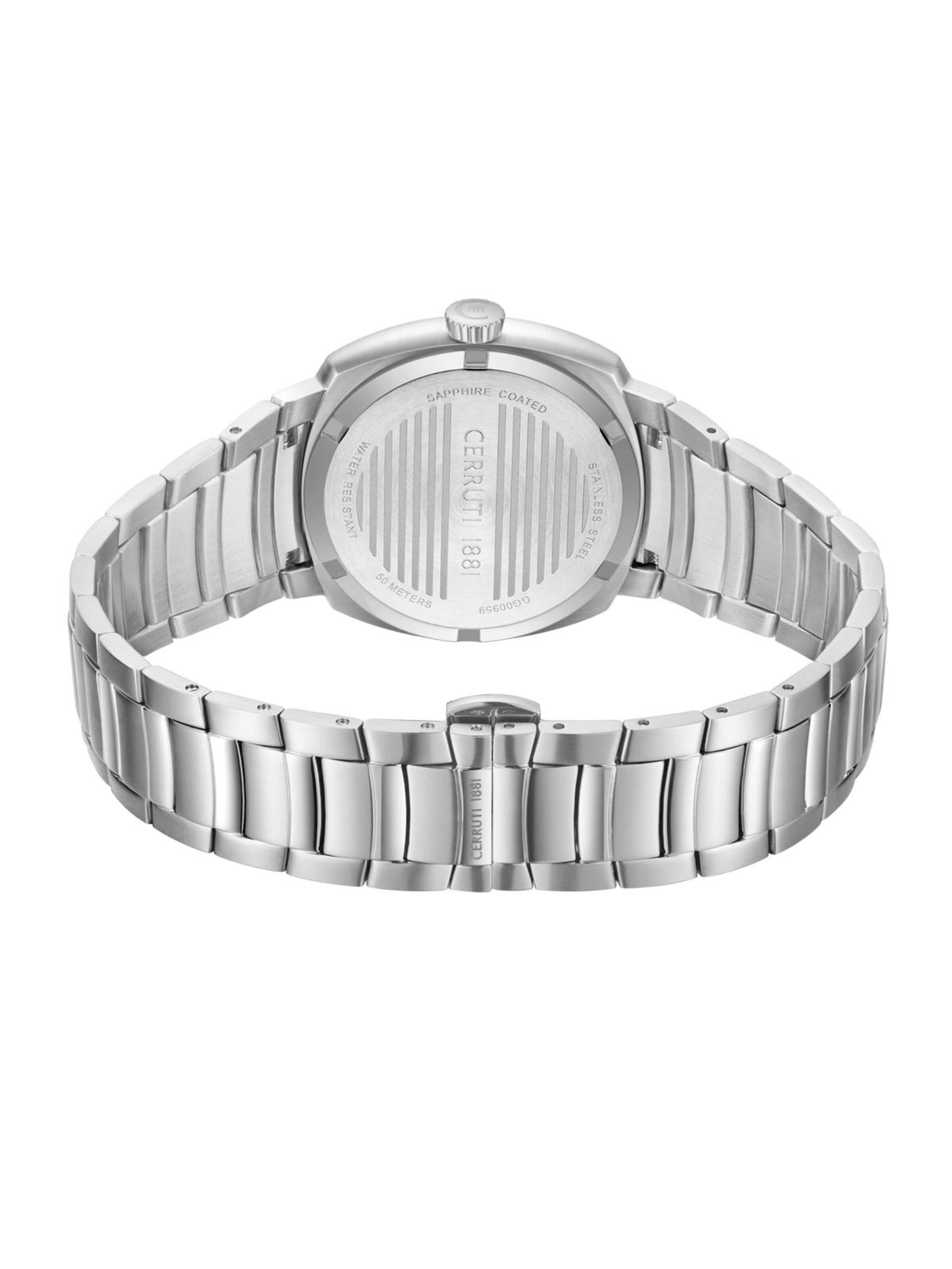 CERRUTI 1881 Analoog horloge 'Date watch FORLI' in Zilver