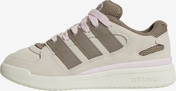 smėlio ADIDAS ORIGINALS Sportbačiai be auliuko 'Forum2000': priekis