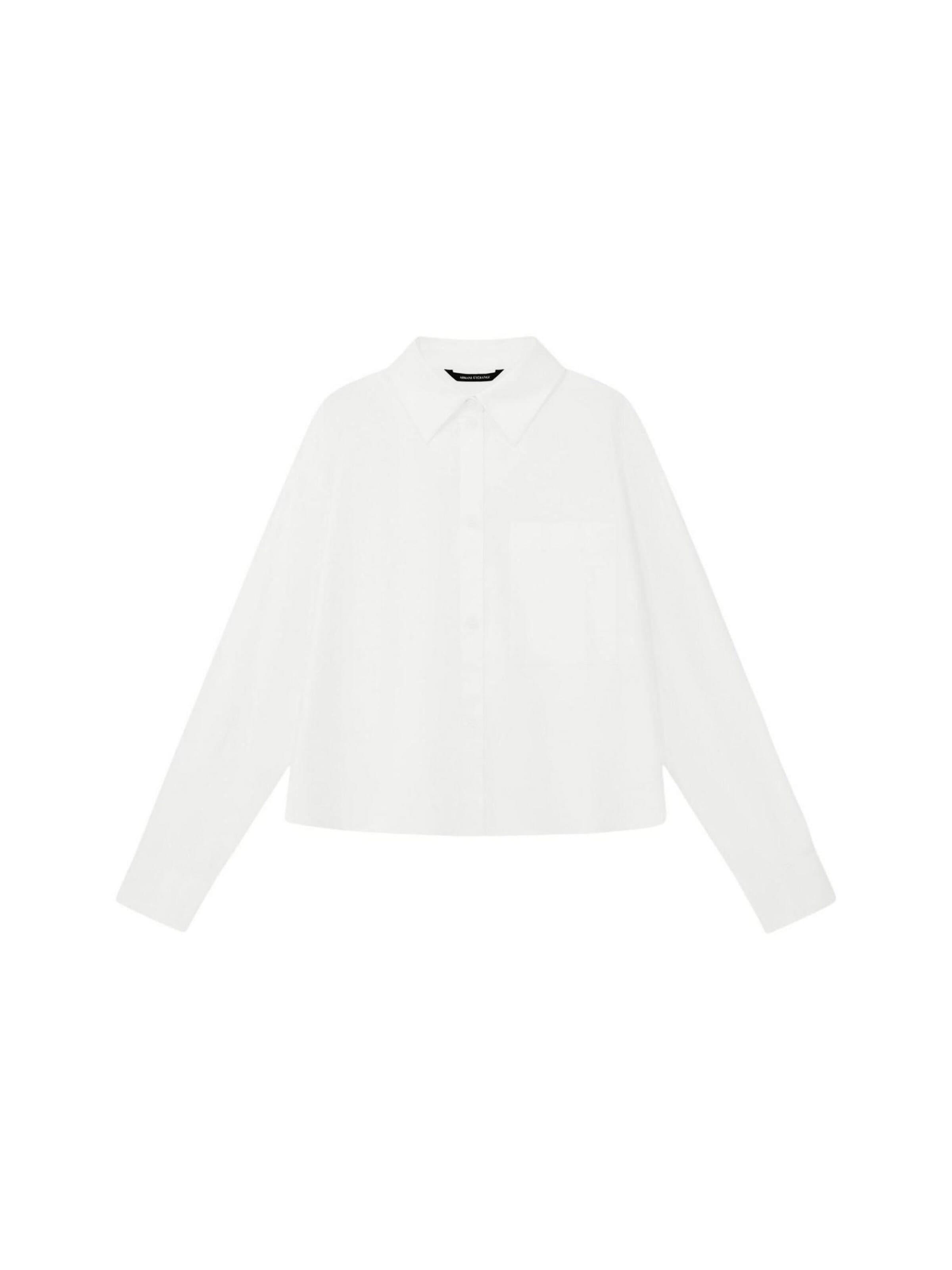 ARMANI EXCHANGE Shirt 'XW002700 AF25758' in White: front
