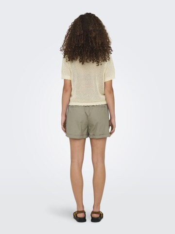 ONLY Gebreid vest 'ONLPaula' in Beige
