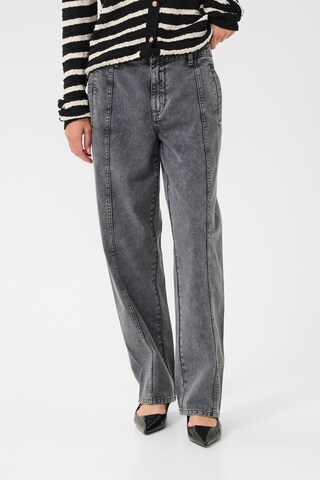 CULTURE Regular Jeans 'CUCarlina' in Grey: front