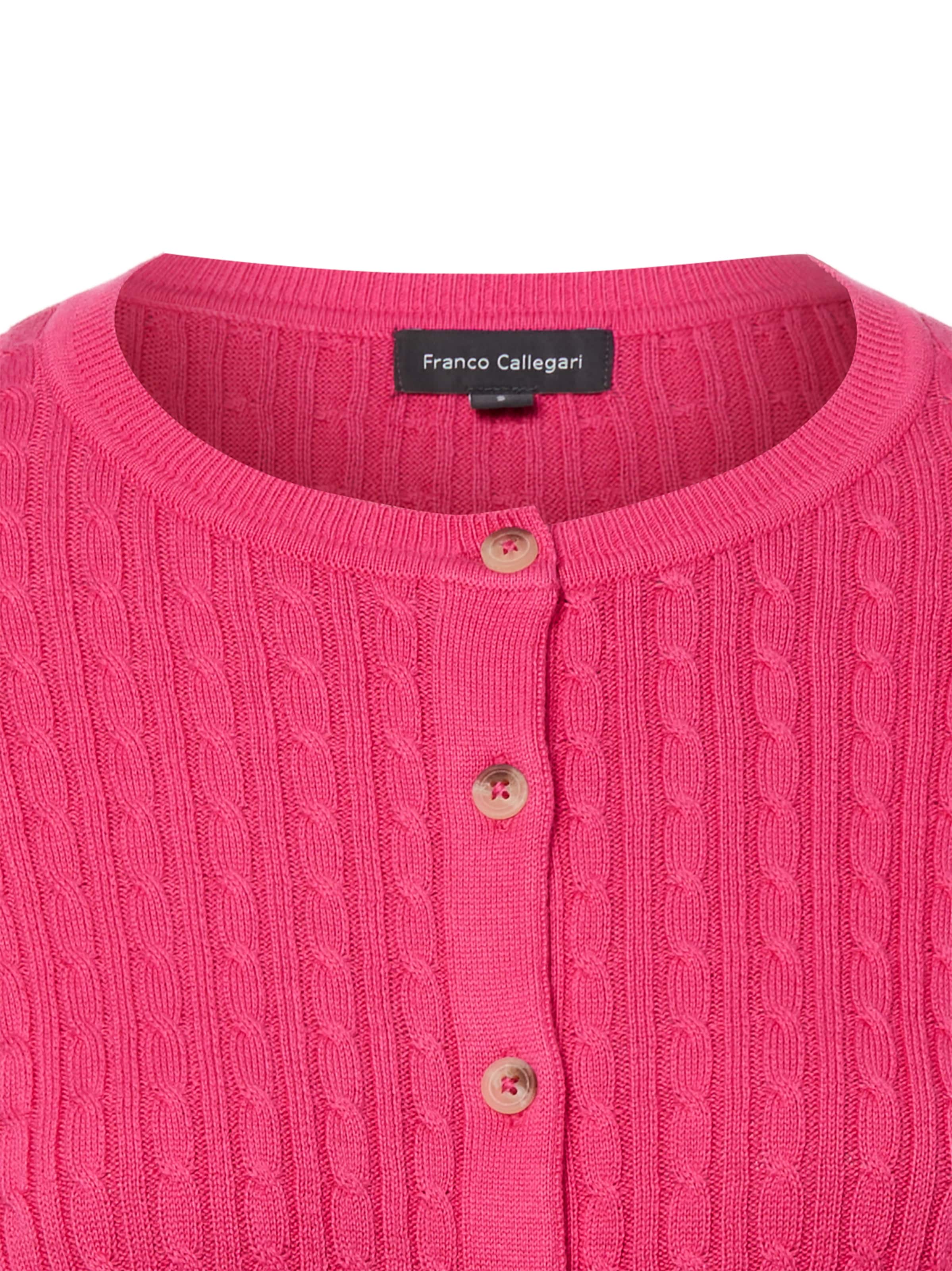 Cardigan Franco Callegari en rose