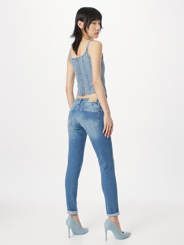 Mavi Slimfit Jeans 'Lexy' in Blau