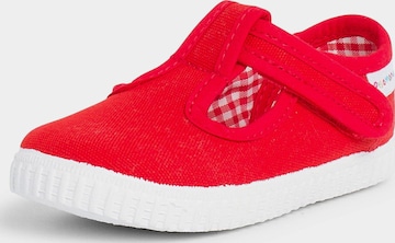 Pisamonas First-step shoe in Red: front