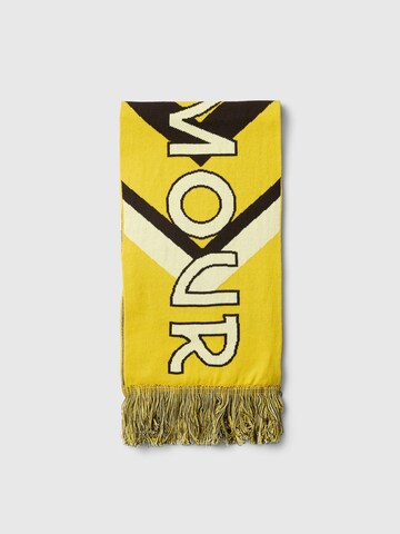 Écharpe SELECTED en jaune