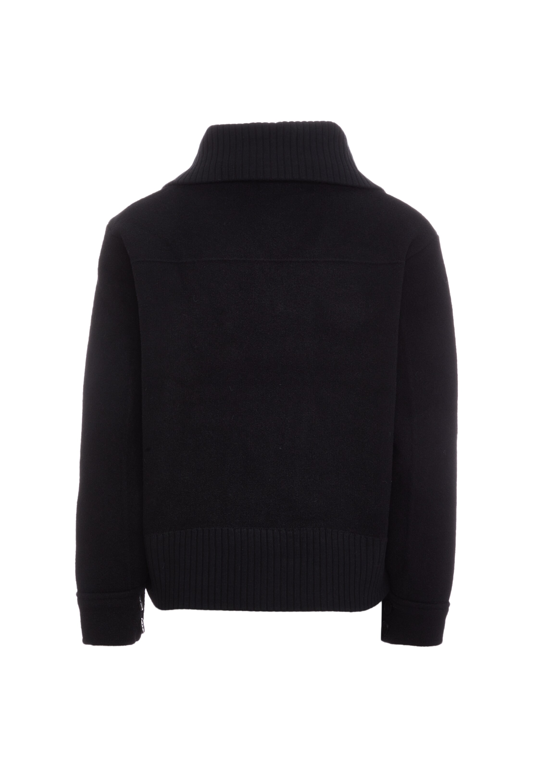 CARNEA - Casaco de malha em preto