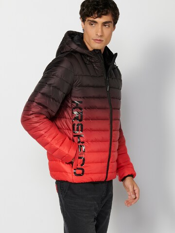 Veste d’hiver KOROSHI en rouge