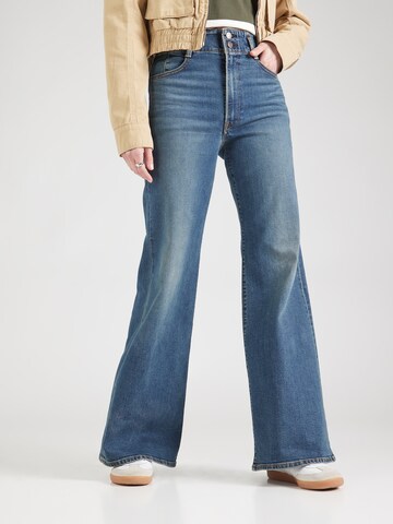 Wide Leg Jean 'RIBCAGE BELL' LEVI'S ® en bleu : devant