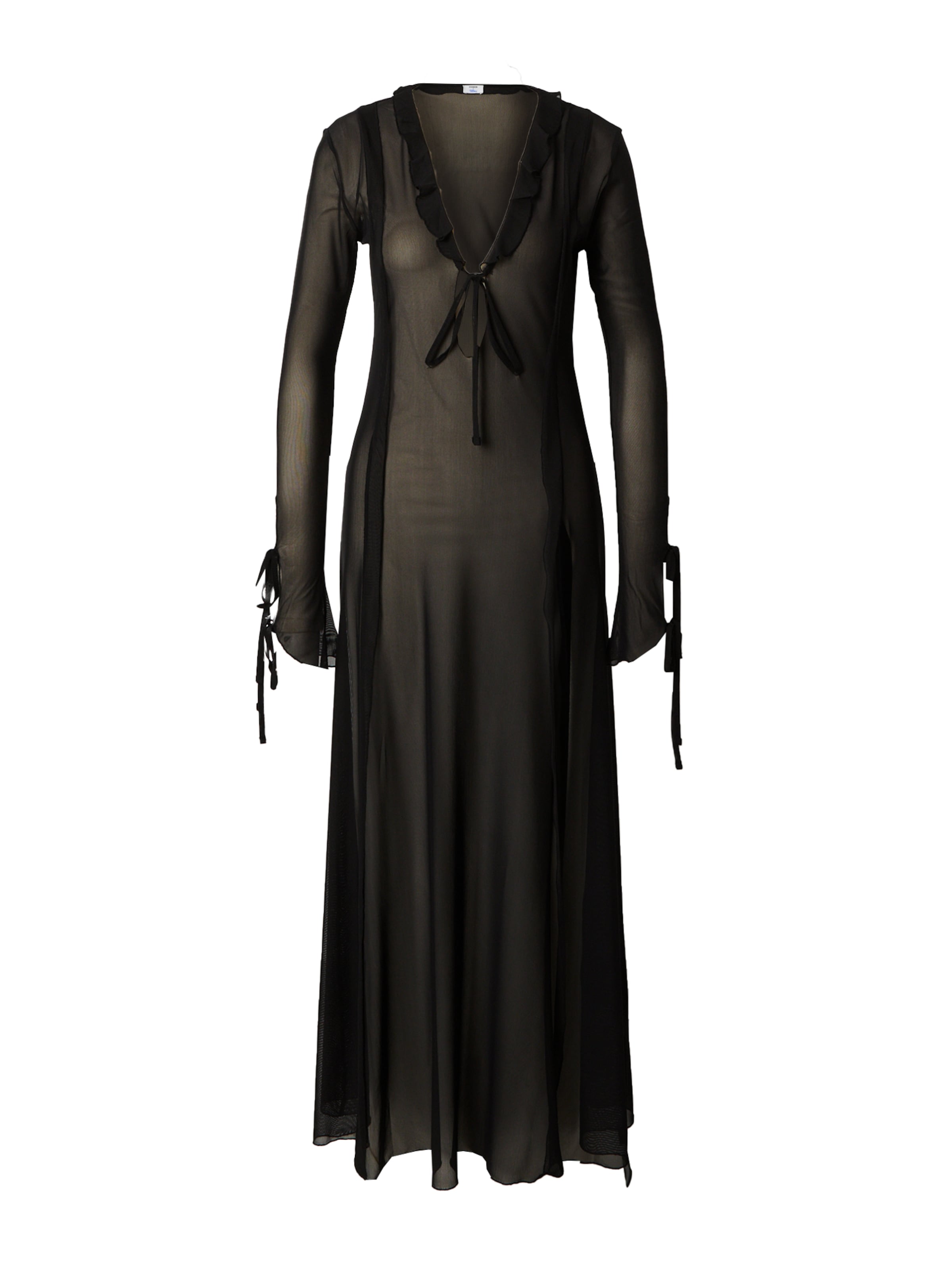 ABOUT YOU x Emili Sindlev Robe &#x27;Ivana&#x27; en noir, Vue avec produit