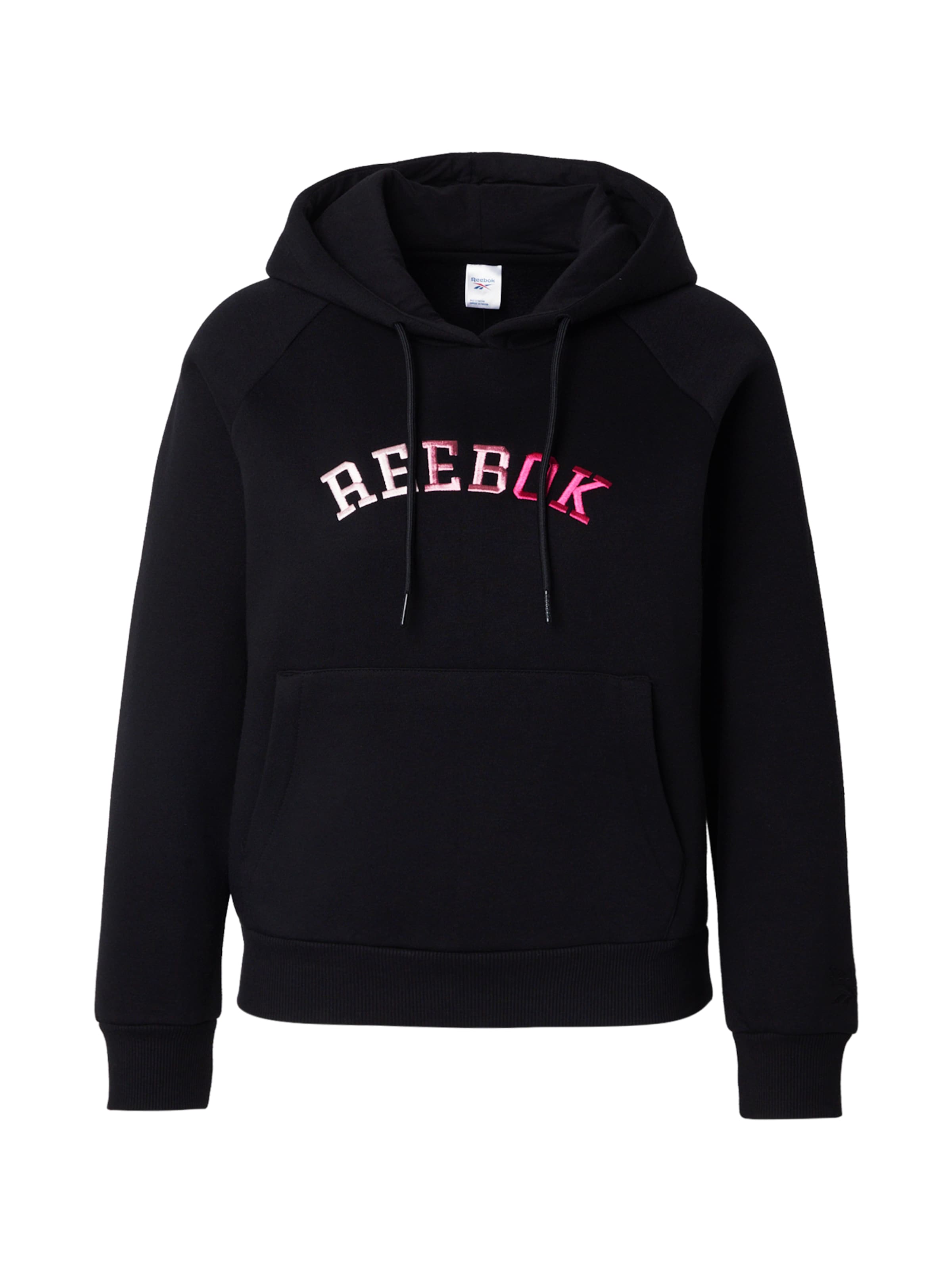 Reebok Mikina 'ISLA' - Čierna: predná strana
