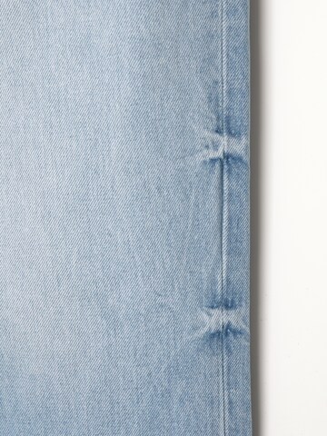 Pull&Bear Loosefit Jeans in Blauw