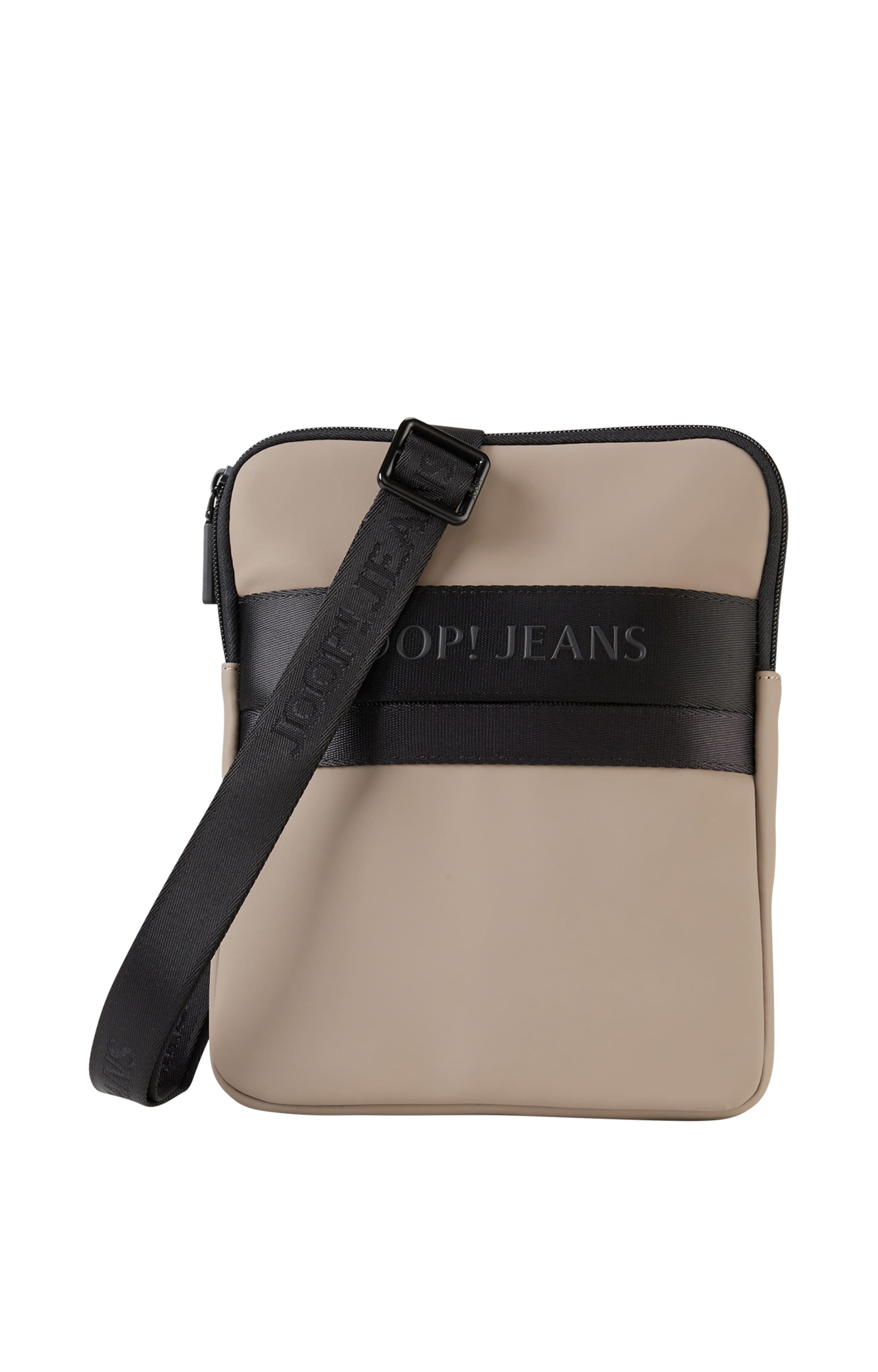 JOOP! Jeans Schoudertas 'Modica Nuvola Liam' in Beige: voorkant