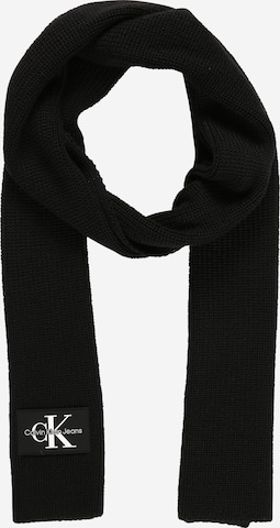 Calvin Klein Jeans Scarf in Black: front