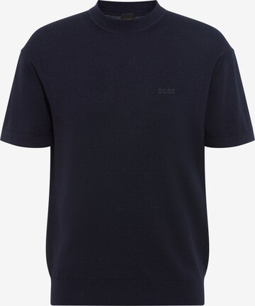 BOSS Sweater 'Kruccio' in Blue: front