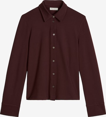 Cardigan Marc O'Polo en rouge : devant