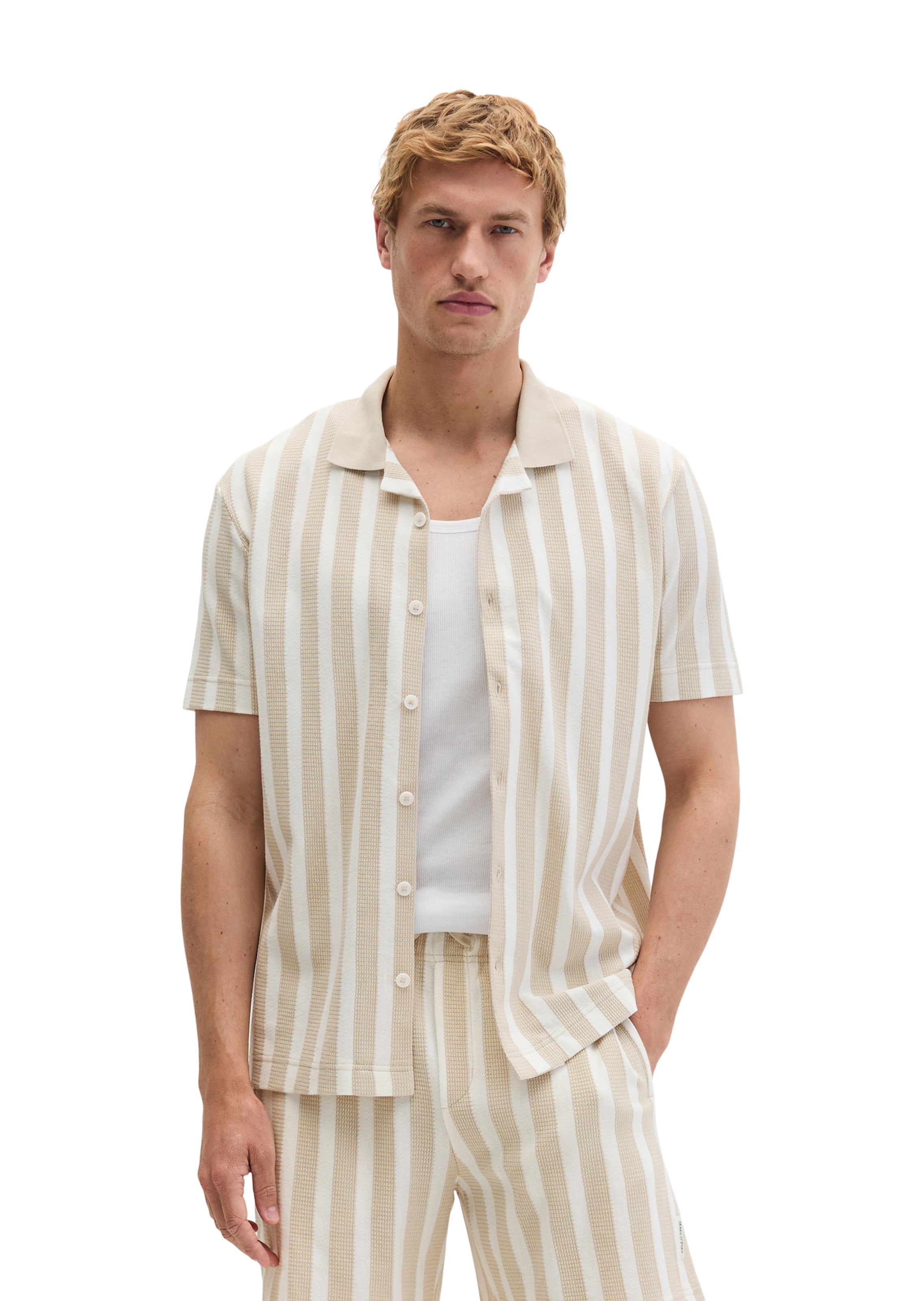 Marc O'Polo Regular fit Button Up Shirt in Mixed colours: front
