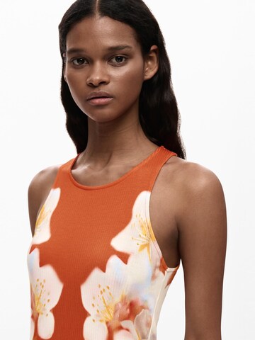 Desigual - Vestido em laranja